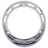UP32110-Round Turn Signal Light Bezel With Up Side Down Visor