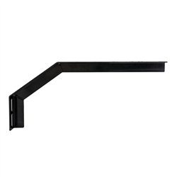 TXTFEN-A63 - Fenders - Accessories - Black Poly Mounting Bracket - Left Side