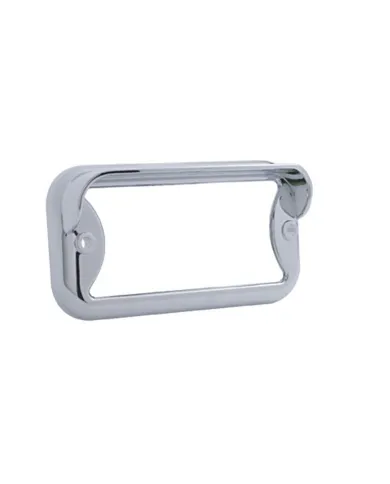 UP32112-Small Rectangular Light Bezel With Visor