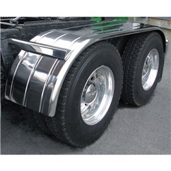 TXTFEN-F15 - Fenders - Full - 108" Ribbed - Rolled Edge (18"-54"-36") - 16 Ga.
