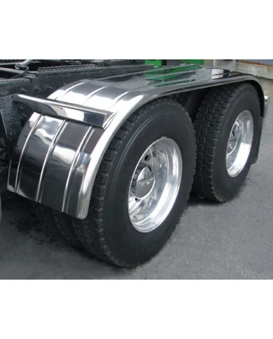 TXTFEN-F15 - Fenders - Full - 108" Ribbed - Rolled Edge (18"-54"-36") - 16 Ga.