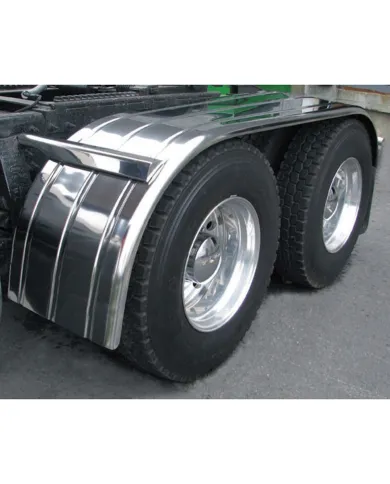 TXTFEN-F17 - Fenders - Full - 120" Ribbed - Rolled Edge (35"-54"-31") - 16 Ga.