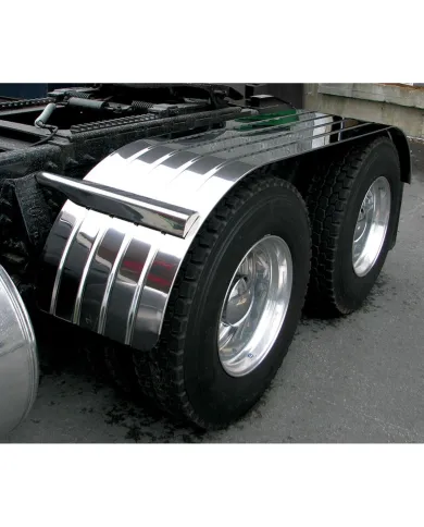 TXTFEN-F21 - Fenders - Full - 120" Ribbed - Beaded Edge (35"-54"-31") - 16 Ga.