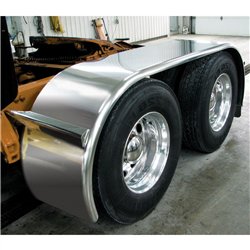 TXTFEN-F33 - Fenders - Full - 142" Smooth BOSS (44"-54"-44") - 14 Ga. (Fits tires with an outer diameter of 41 3/4")