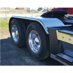 TXTFEN-F41 - Fenders - Full - 108" Smooth with Short Front & Extra Long Back - 16 Ga.