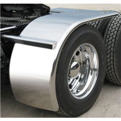 TXTFEN-H11 - Fenders - Half - 80" Smooth CSM Rollin’ Lo (31"-49") - 16 Ga. (Fits tires with an outer diameter of 41 3/4")
