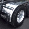 TXTFEN-H27 - Fenders - Half - 60" Ribbed - Rolled Edge (25"-35") - 16 Ga.