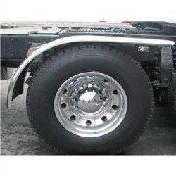 TXTFEN-H29 - Fenders - Half - 66" Ribbed - Rolled Edge (31"-35") - 16 Ga.