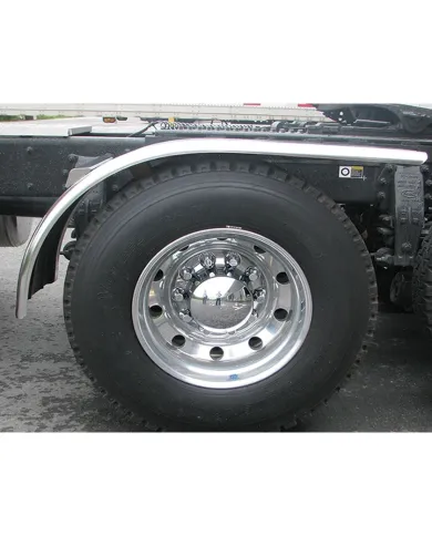 TXTFEN-H29 - Fenders - Half - 66" Ribbed - Rolled Edge (31"-35") - 16 Ga.