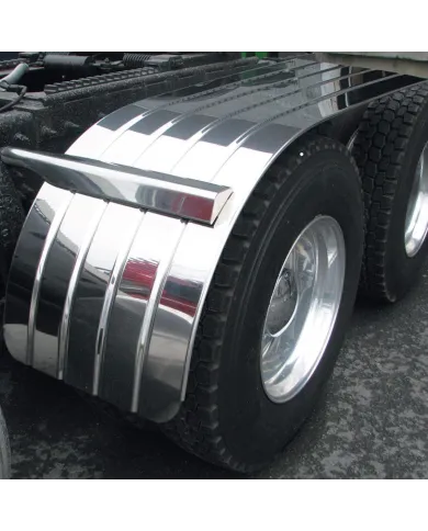 TXTFEN-H34 - Fenders - Half - 66" Ribbed - Beaded Edge (31"-35") - 16 Ga.