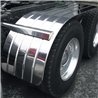 TXTFEN-H34 - Fenders - Half - 66" Ribbed - Beaded Edge (31"-35") - 16 Ga.