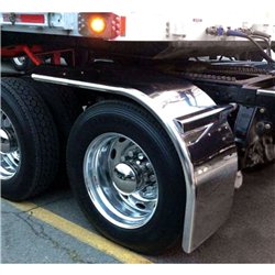 TXTFEN-H57 - Fenders - Half - 80" Smooth "Low Rider" -  14 Ga.