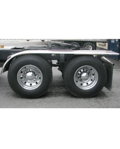 TXTFEN-H63 - Fenders - Half - 144" Ribbed - Rolled Edge (27"-117") - 16 Ga.