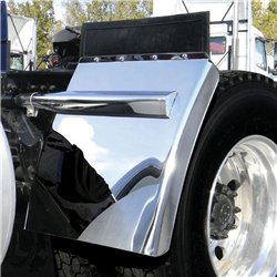 TXTFEN-Q11 - Fenders - Quarter - 27" - Triangle Mounts - 16 Ga.