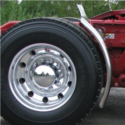 TXTFEN-Q12. - Fenders - Quarter - 38" - Triangle Mounts - 14 Ga.