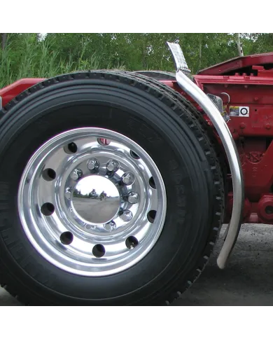 TXTFEN-Q12. - Fenders - Quarter - 38" - Triangle Mounts - 14 Ga.