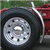 TXTFEN-Q12. - Fenders - Quarter - 38" - Triangle Mounts - 14 Ga.