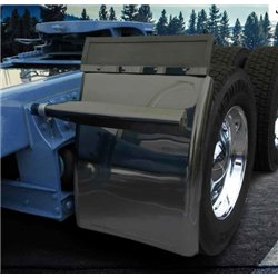 TXTFEN-Q31B - Fenders - Smoke & Mirror - Black - Quarter - 31" with Triangle Mounts
