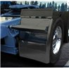 TXTFEN-Q31B - Fenders - Smoke & Mirror - Black - Quarter - 31" with Triangle Mounts