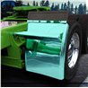 TXTFEN-Q31GR - Fenders - Smoke & Mirror - Green - Quarter - 31" with Triangle Mounts