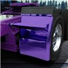 TXTFEN-Q31P - Fenders - Smoke & Mirror - Purple - Quarter - 31" with Triangle Mounts