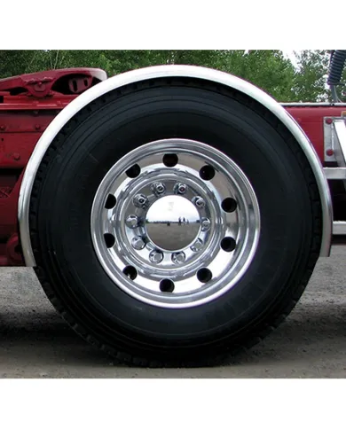 TXTFEN-S11 - Fenders - Single - 91" Smooth Super Long - 16 Ga. - For 22.5" Low Profile Tires