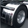TXTFEN-S14 - Fenders - Single - 80" Ribbed - Rolled Edge - 16 Ga.
