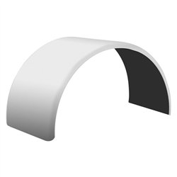 TXTFEN-S32 - Fenders - Single - 80" Smooth - 14 Ga. - 45.5"
