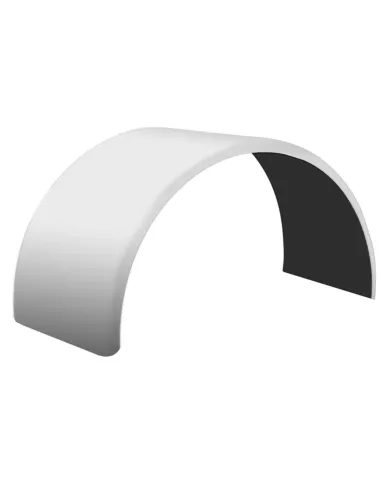 TXTFEN-S33 - Fenders - Single - 80" Smooth - 16 Ga. - 45.5"