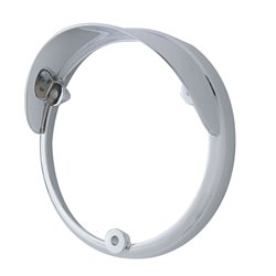 UP32124-Round Double Face Light Bezel With Visor For Lights Mounted Upside Down - Fits 38113 Series