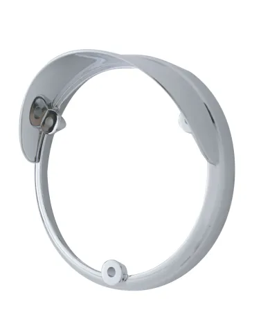UP32124-Round Double Face Light Bezel With Visor For Lights Mounted Upside Down - Fits 38113 Series