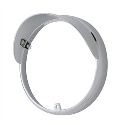 UP32126-Chrome Plastic Bezel For United Pacific Double Face LED Lights With Upside Down Visor