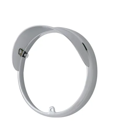 UP32126-Chrome Plastic Bezel For United Pacific Double Face LED Lights With Upside Down Visor