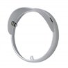 UP32126-Chrome Plastic Bezel For United Pacific Double Face LED Lights With Upside Down Visor