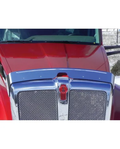 TXTHOD-KWT680 - Kenworth - T680 - Hoodshield Bug Deflector (2013+)