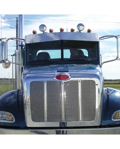 TXTHOD-PET335 - Peterbilt - 335/337/340/348 - Hoodshield Bug Deflector