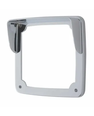 UP32135-LED Square Double Face Light Bezel With Visor For UP Square Double Face Lights