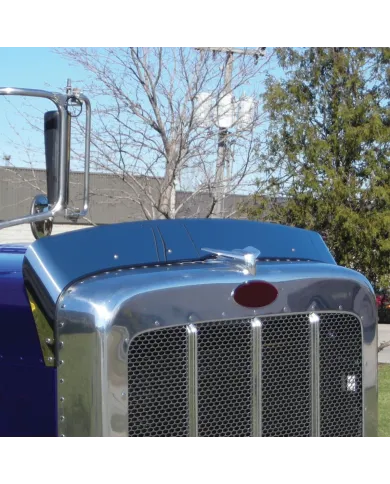 TXTHOD-PET389 - Peterbilt - 389 - Hoodshield Bug Deflector