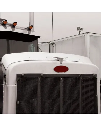TXTHOD-PET3K - Peterbilt - 378/379 Short Hood - Hoodshield Bug Deflector