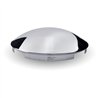 TXTHUB-4N - Wheel Accessories - Hubcap - Chrome Metal Front - 4 Notches