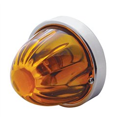 UP32153-Grakon 1000 Style Cab Light Conversion Kit With Watermelon Glass Lens & 1157 Base - Amber