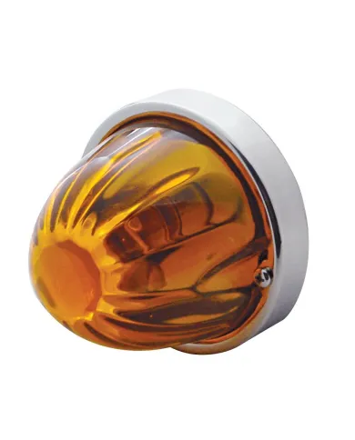 UP32153-Grakon 1000 Style Cab Light Conversion Kit With Watermelon Glass Lens & 1157 Base - Amber
