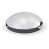 TXTHUB-834 - Wheel Accessories - Hubcap - Chrome Metal Rear - 8.5" Diameter & 3/4" Studs