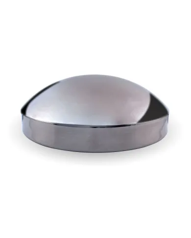 TXTHUB-8342003 - Wheel Accessories - Hubcap - Chrome Metal Rear - 8.5" Diameter & 3/4" Studs - Fits International 2003+