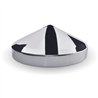 TXTHUB-834P - Wheel Accessories - Hubcap - Chrome Metal Rear Pointed - 8.5" Diameter & 3/4" Studs