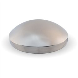 TXTHUB-834SS - Wheel Accessories - Hubcap - Stainless Steel Rear - 8.5" Diameter & 3/4" Studs