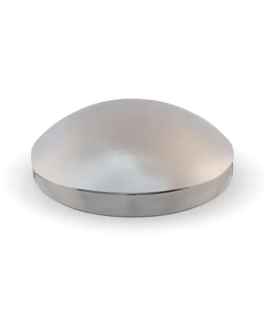 TXTHUB-834SS - Wheel Accessories - Hubcap - Stainless Steel Rear - 8.5" Diameter & 3/4" Studs