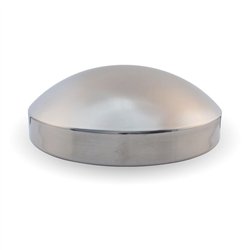TXTHUB-834SS2003 - Wheel Accessories - Hubcap - Stainless Steel Rear - 8.5" Diameter & 3/4" Studs - Fits International 2003+