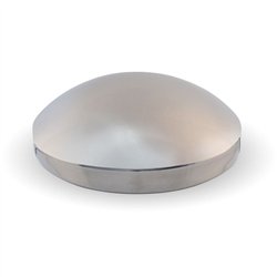 TXTHUB-858SS - Wheel Accessories - Hubcap - Stainless Rear - 8" Diameter & 5/8" Studs