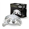 TXTHUB-FRP33 - Wheel Accessories - Axle Cover - Chrome Plastic Front Hub Cover with 33mm Threaded Nut Covers